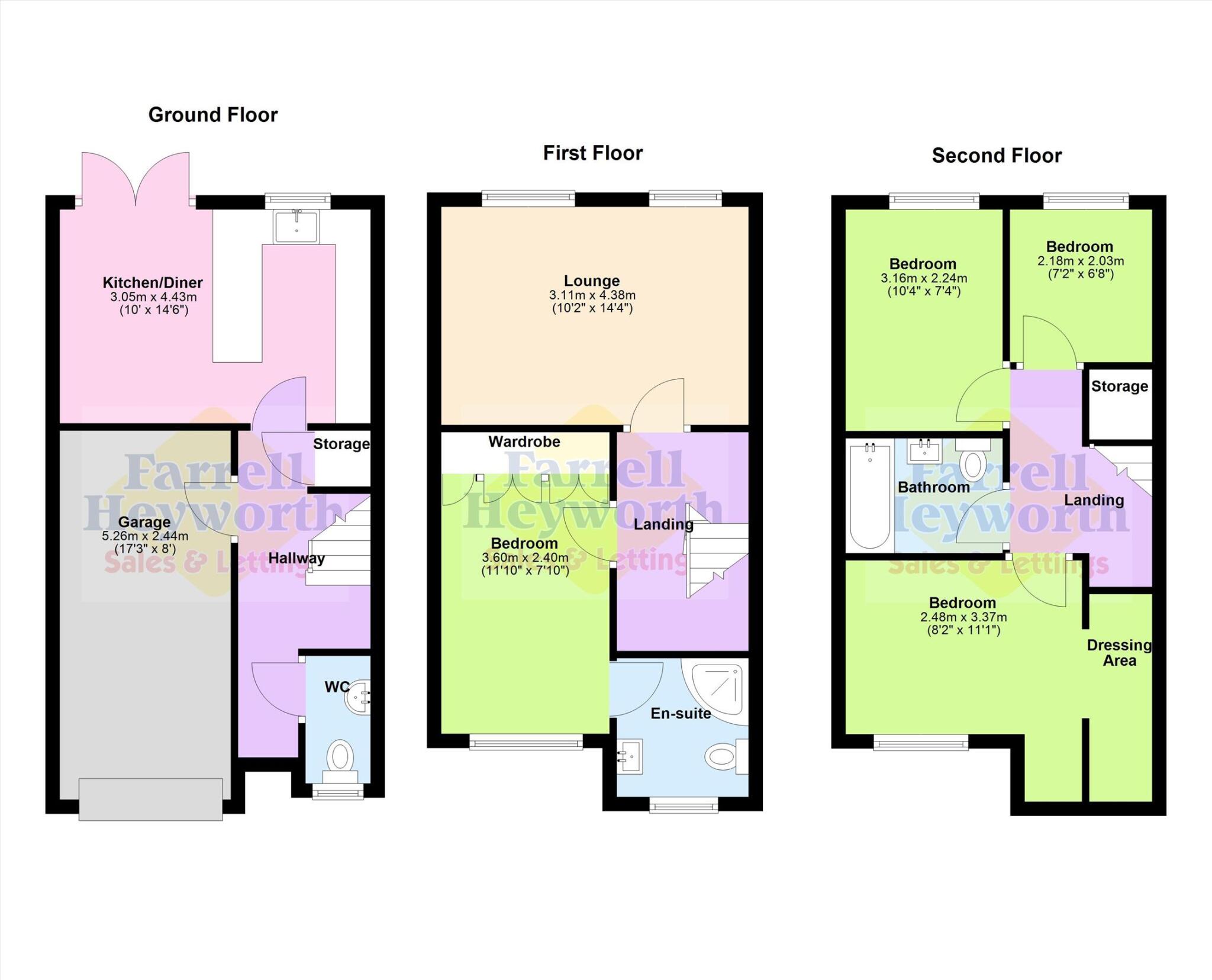 Sheringham Way, Poulton Le Fylde floorplan