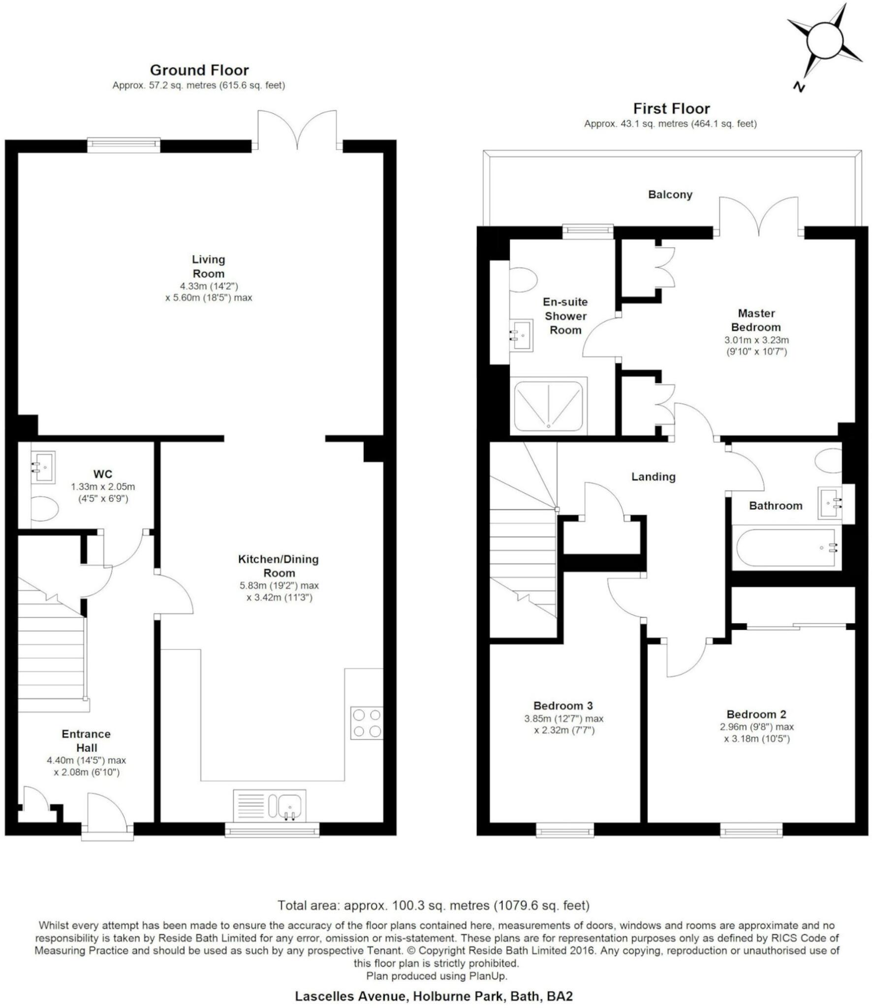 Lascelles Avenue, Bath, BA2 floorplan