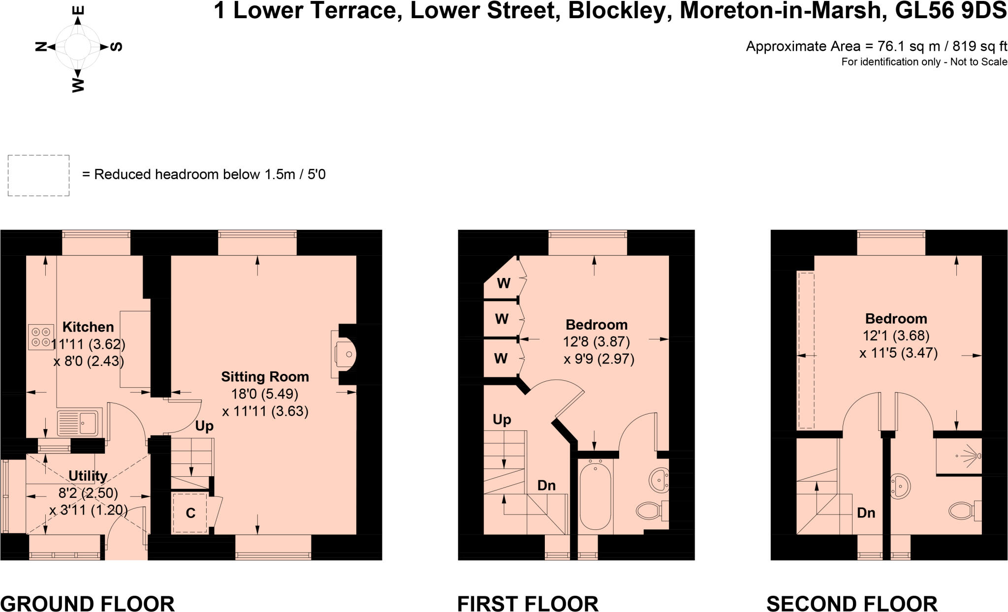 Lower Terrace, Lower Street, Blockley, Moreton-in-Marsh, GL56 floorplan