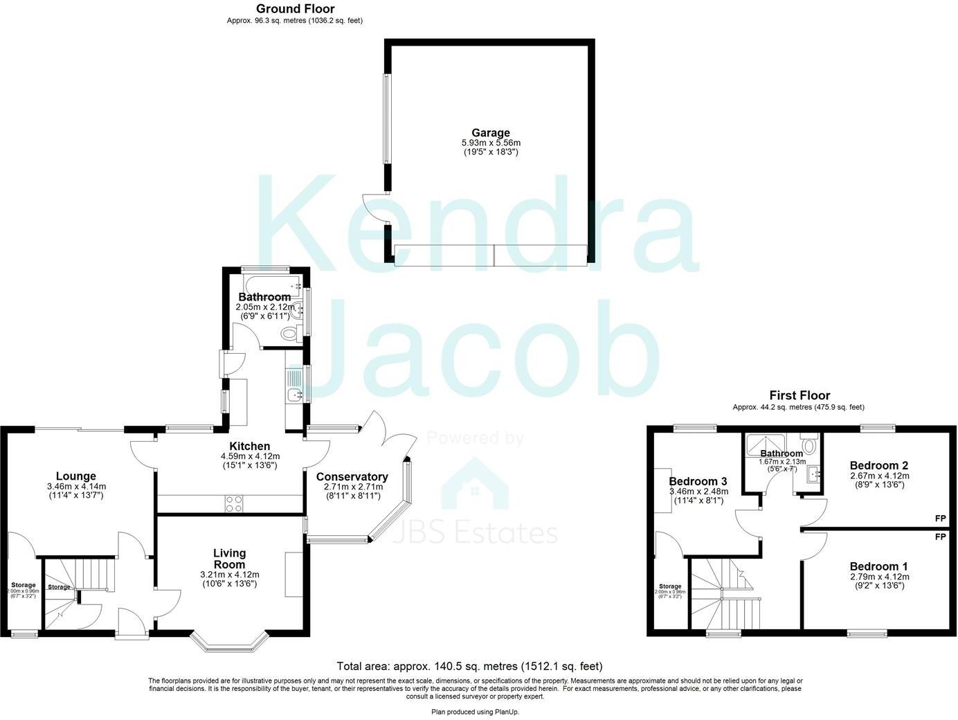 High Road, Carlton-In-Lindrick, Worksop floorplan