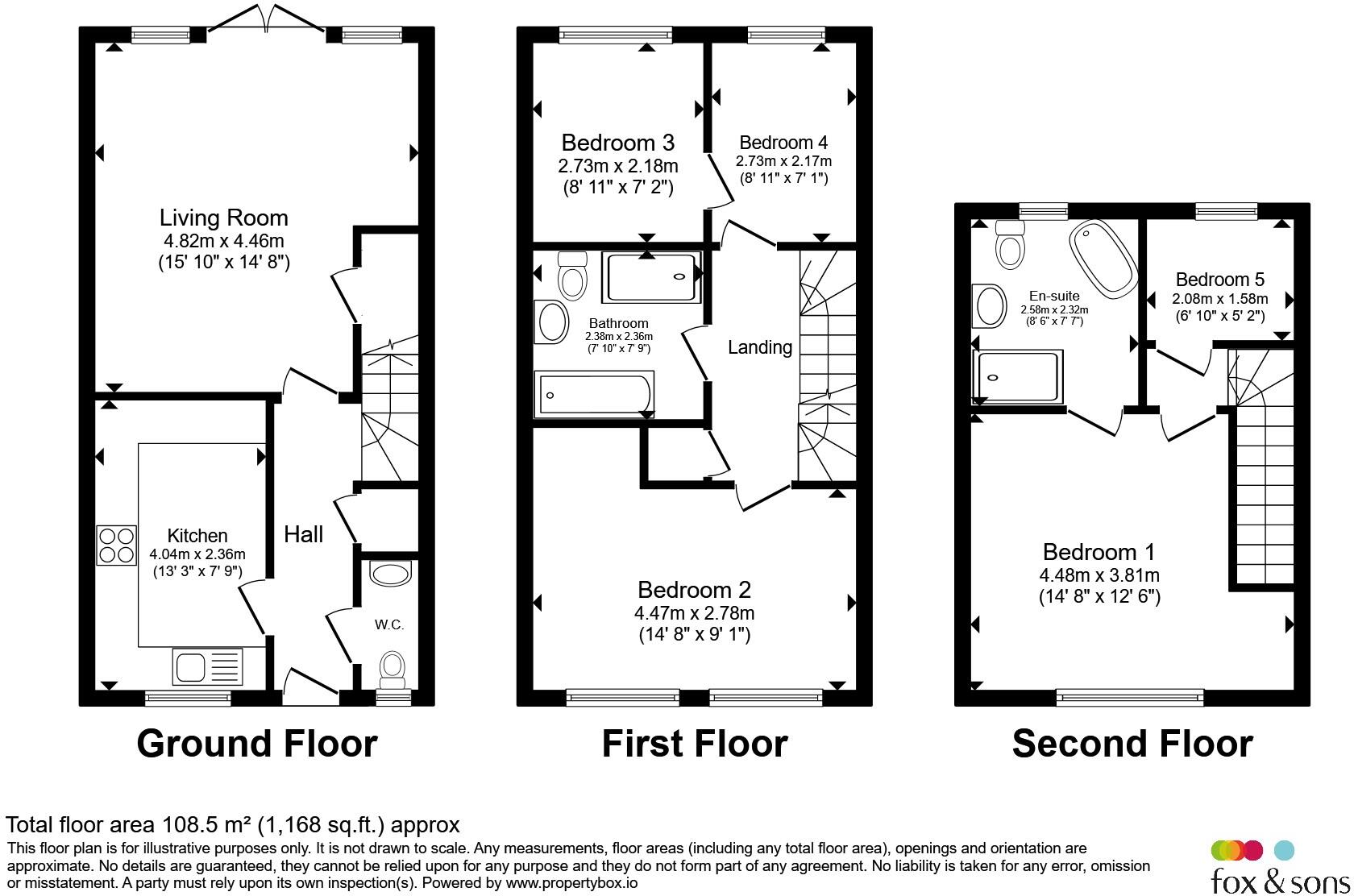 Maple Fields, Seaford floorplan