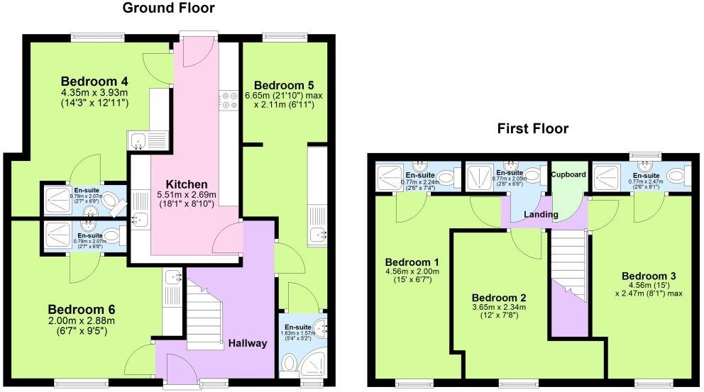Rm 3, Deaconscroft, Peterborough, PE3 7LL floorplan