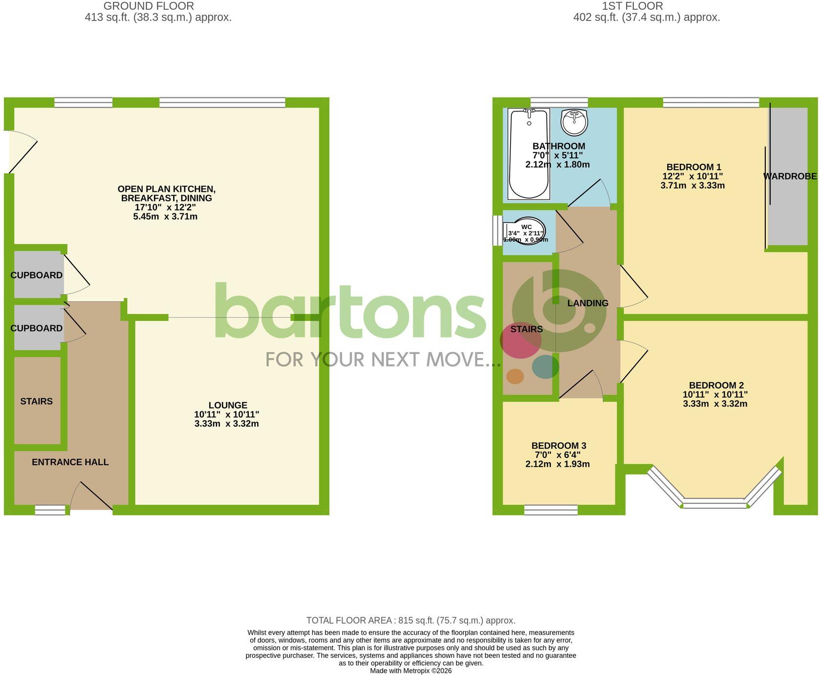 West Hill, Kimberworth, S61 floorplan