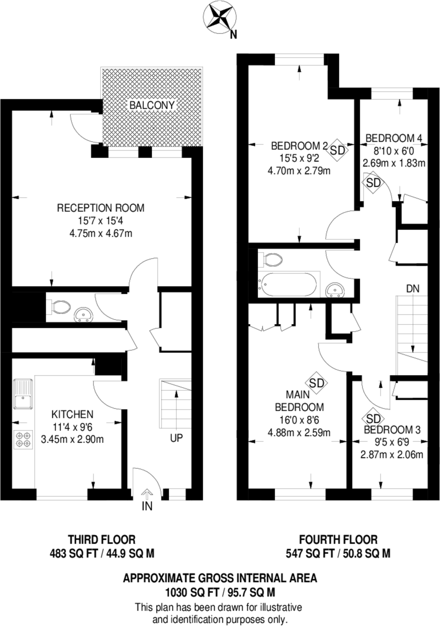 Black Prince Road, Kennington, London, SE11 floorplan