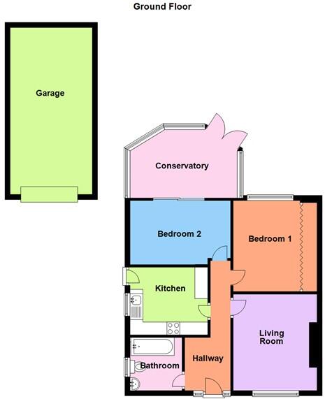 Abbey Way, Dunscroft, Doncaster, DN7 floorplan