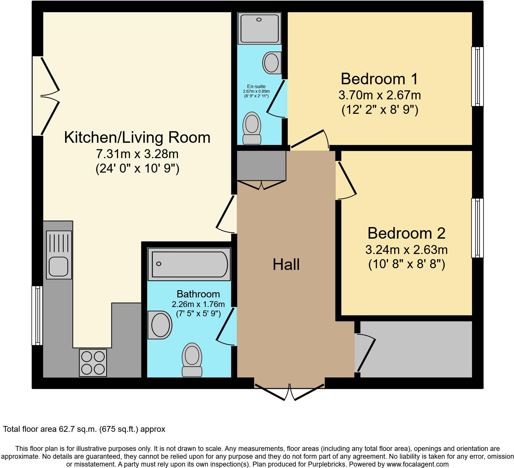 Topliss Way, Leeds, LS10 floorplan