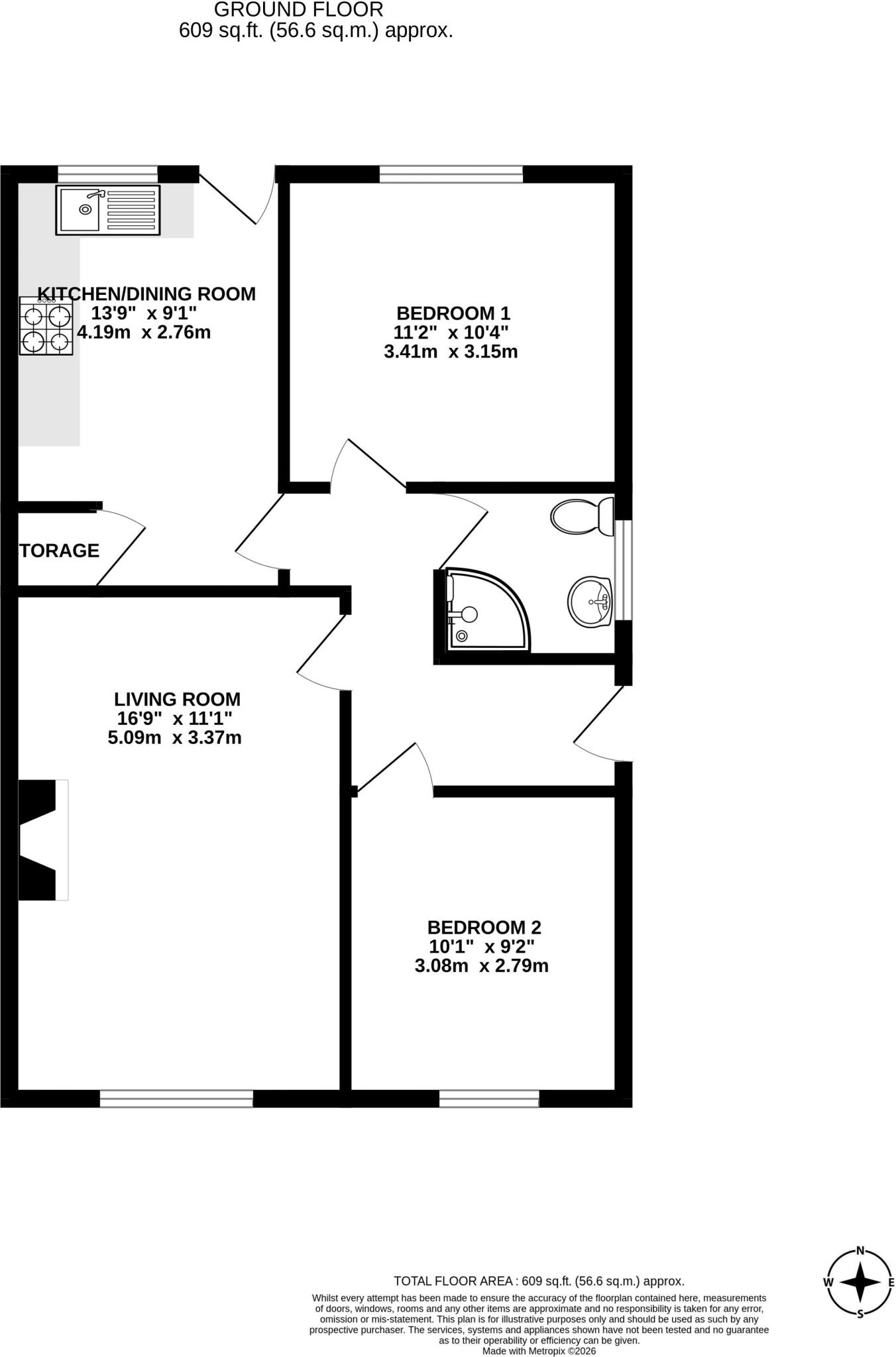 Ruskin Crescent, Wigan floorplan