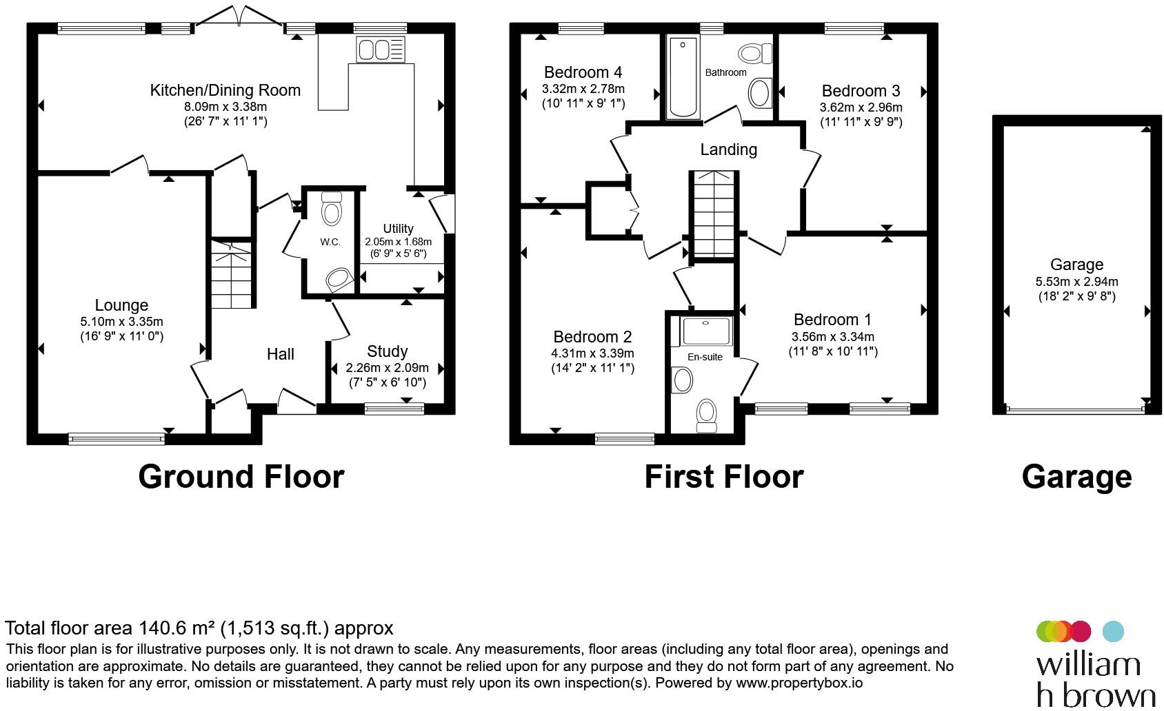 Neptune Way, Swaffham floorplan