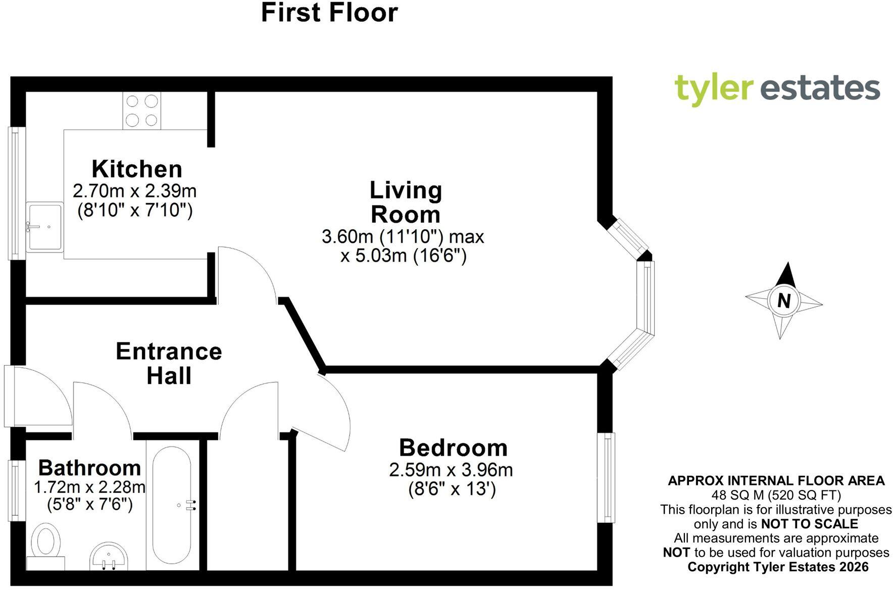 Crouch Street, Noak Bridge, SS15 floorplan