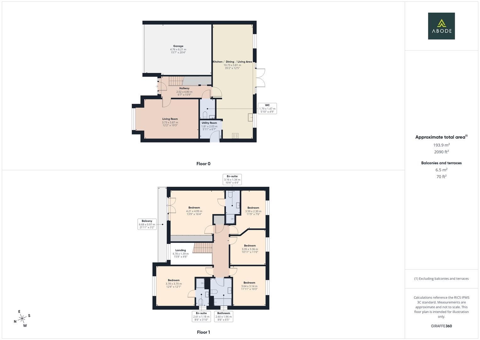 Tutbury Drive, Brizlincote Valley floorplan