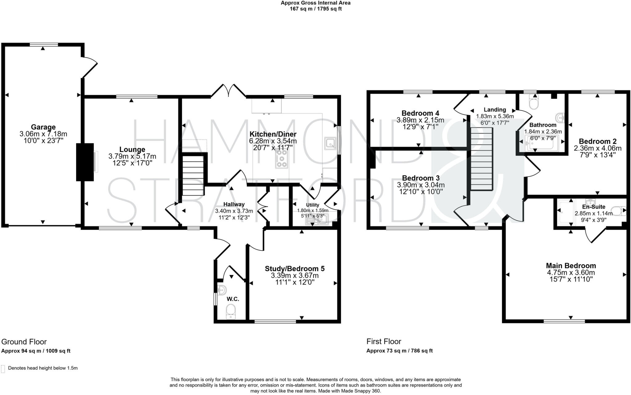 Harper Close, Shropham floorplan