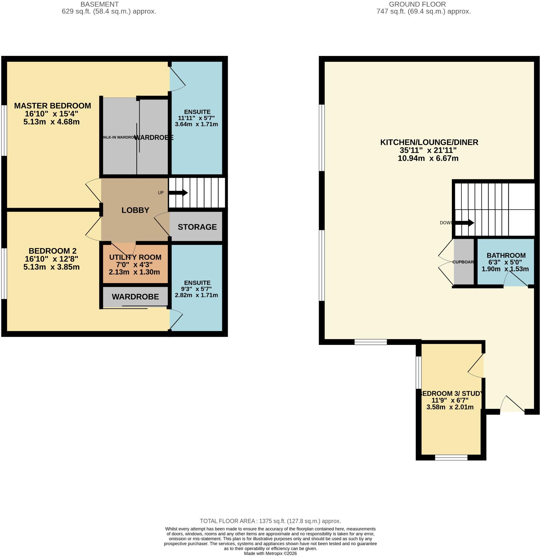 Craigie Drive, Plymouth, Devon, PL1 floorplan