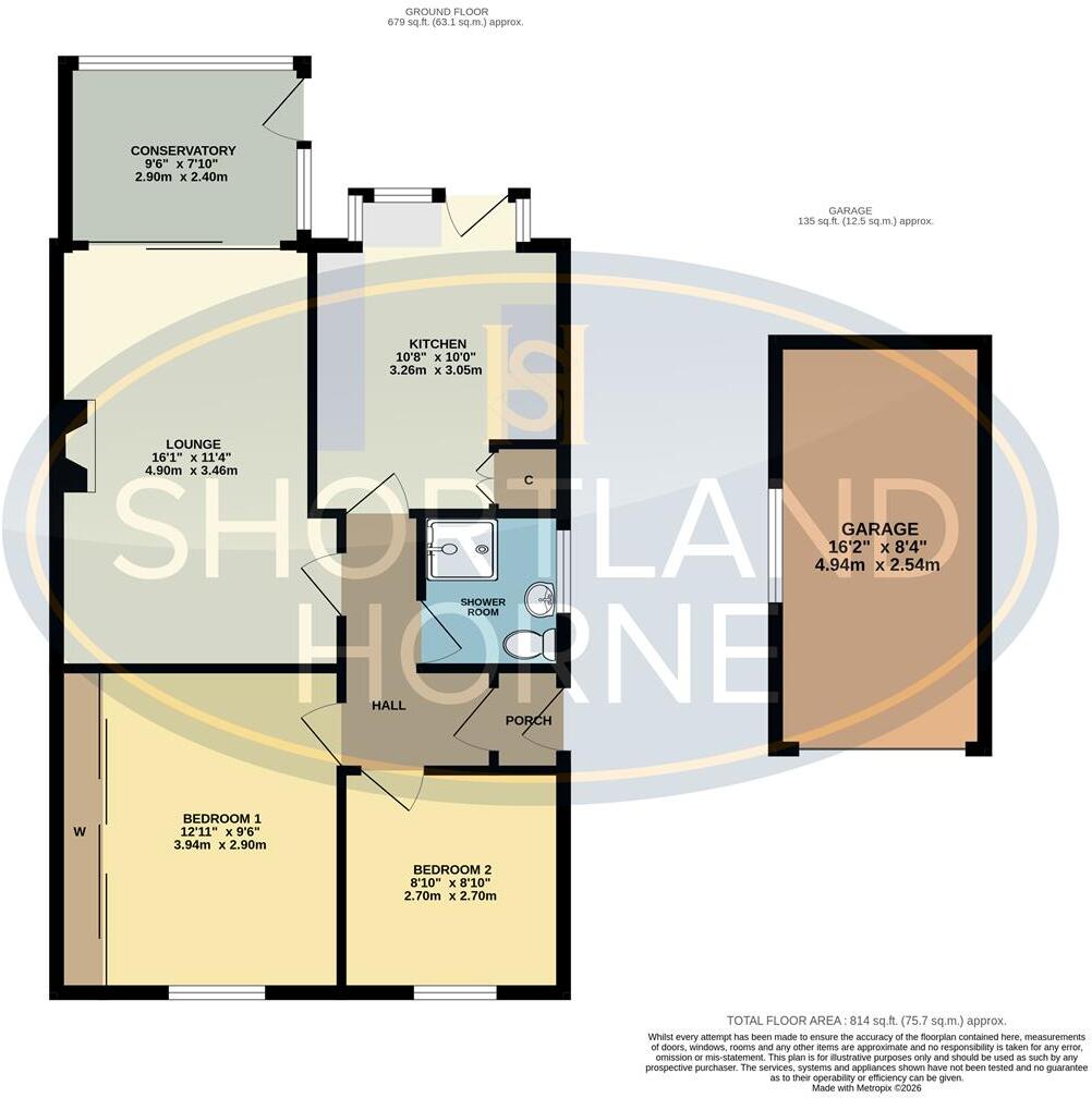 Rowan Grove, Potters Green, Coventry, CV2 2GA floorplan