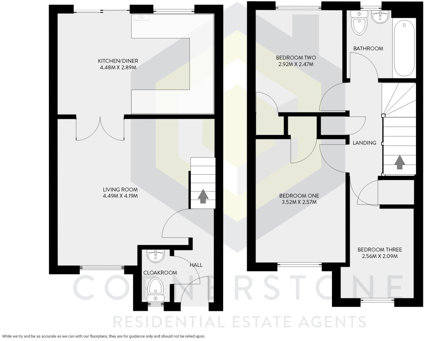 Borrett Place, Woodbridge, IP12 4TU floorplan