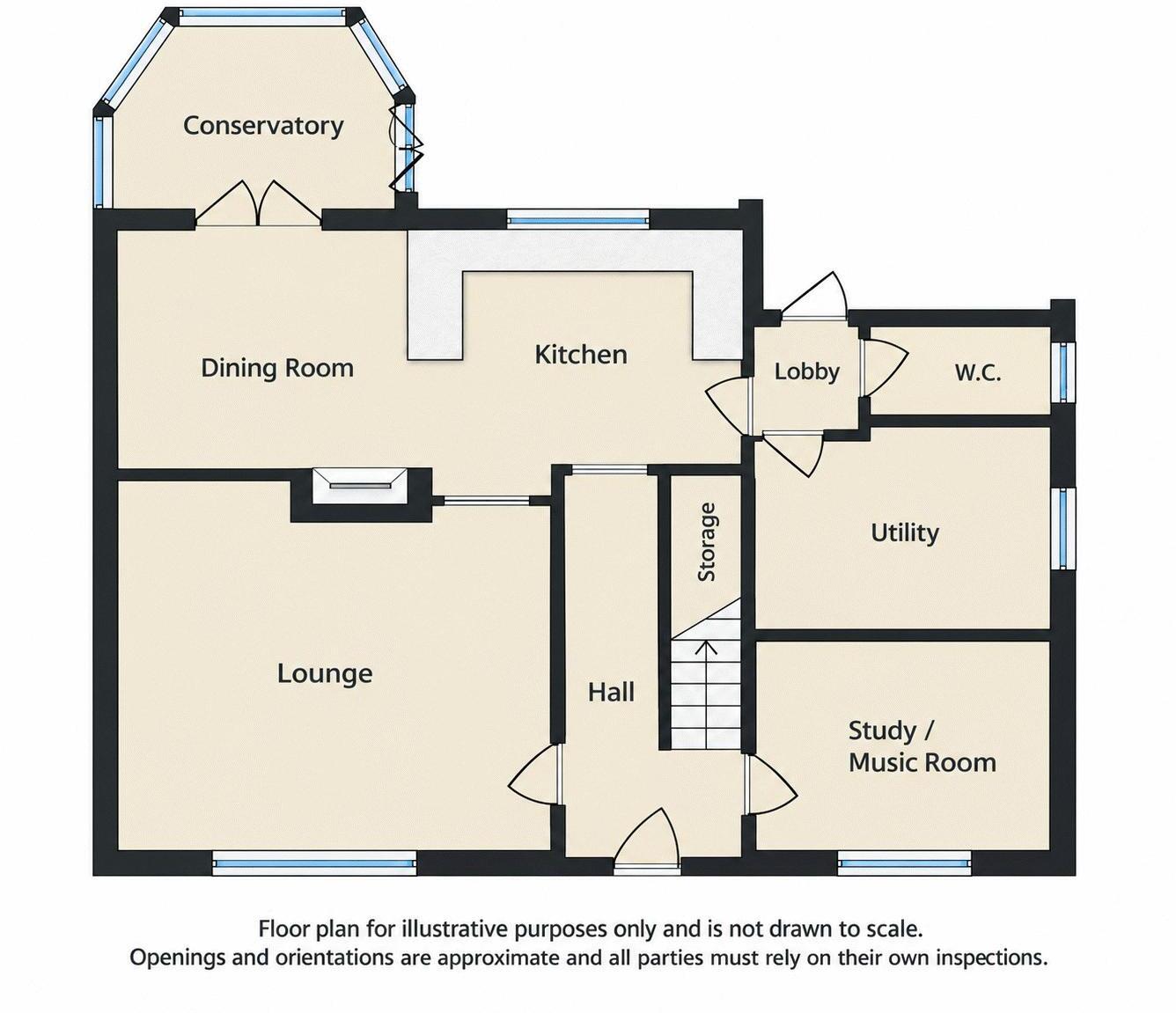Stryt Isa, Hope floorplan