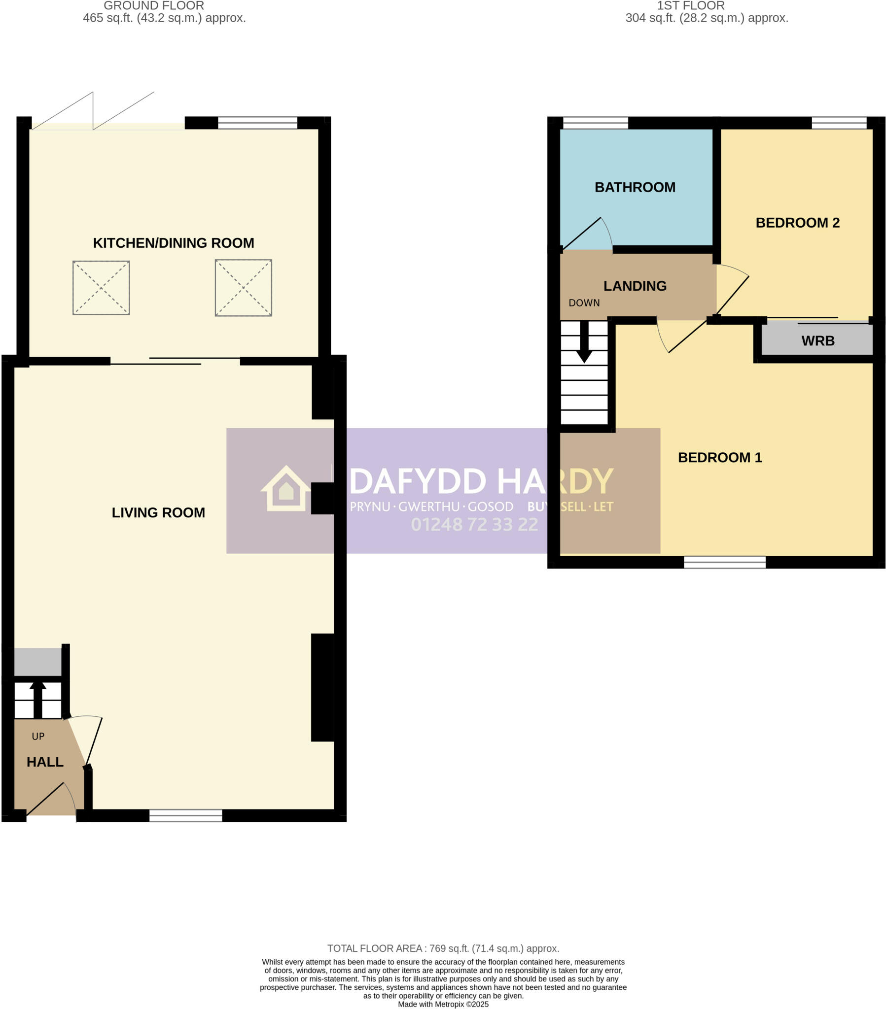 Carmel, Caernarfon, Gwynedd, LL54 floorplan
