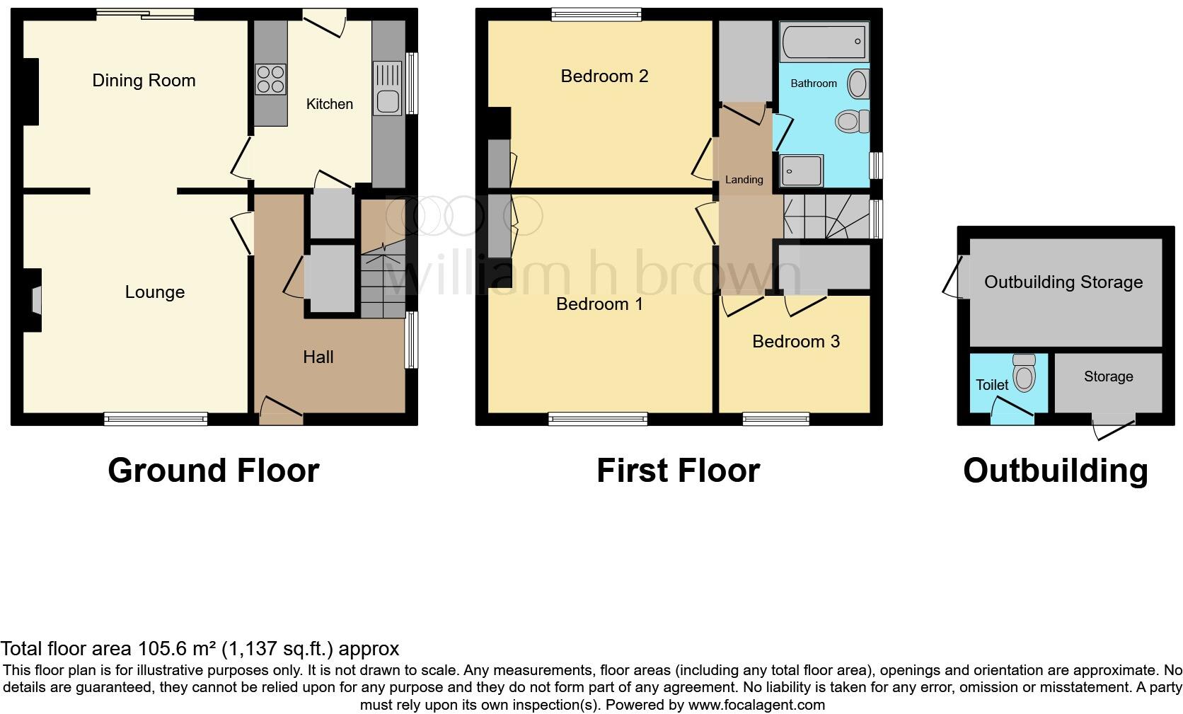 Mark Hall Moors, Harlow floorplan
