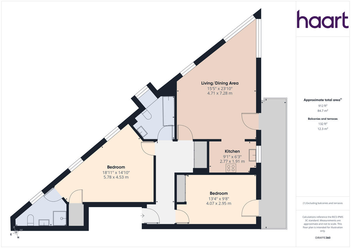 Warren Close, Cambridge floorplan