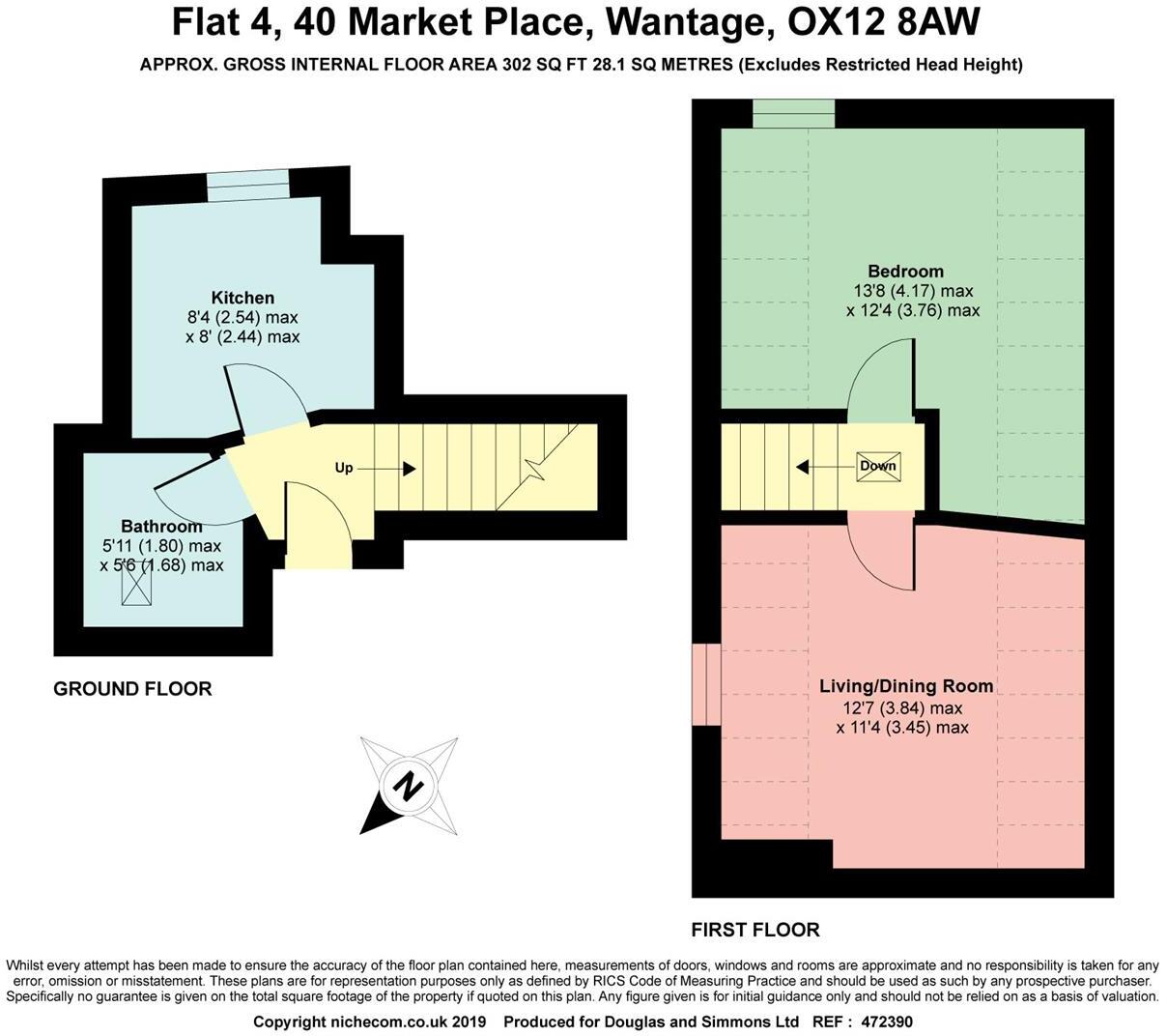 Market Place, Wantage, Oxfordshire OX12 floorplan