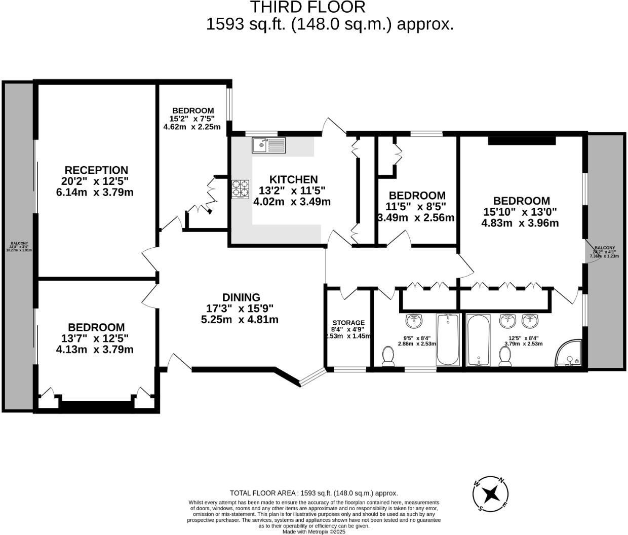 Cholmley Gardens, West Hampstead, London, NW6 floorplan