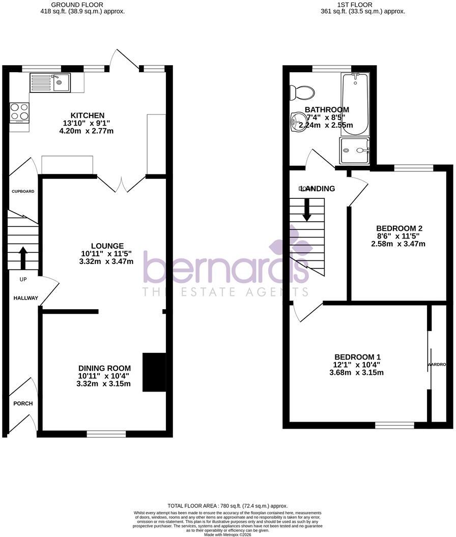 Anns Hill Road, Gosport floorplan