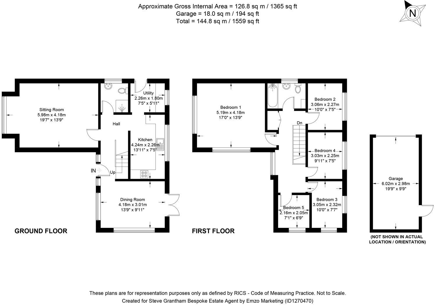 Murray Road, Horndean floorplan