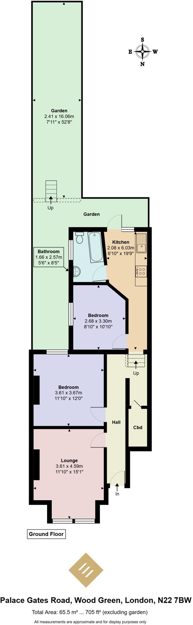 Palace Gates Road, London, N22 floorplan