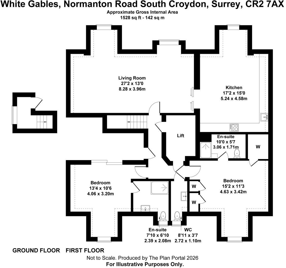 Normanton Road, South Croydon floorplan