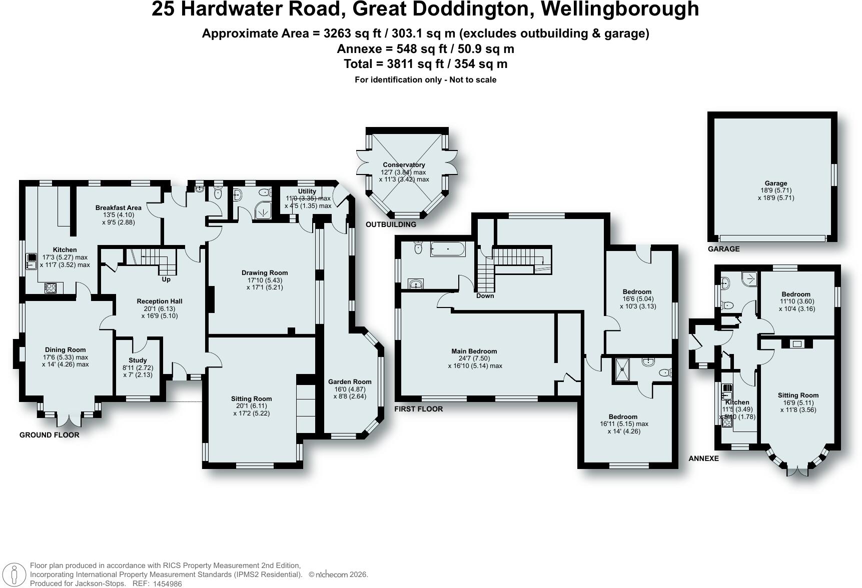 Hardwater Road, Great Doddington, Wellingborough, NN29 floorplan
