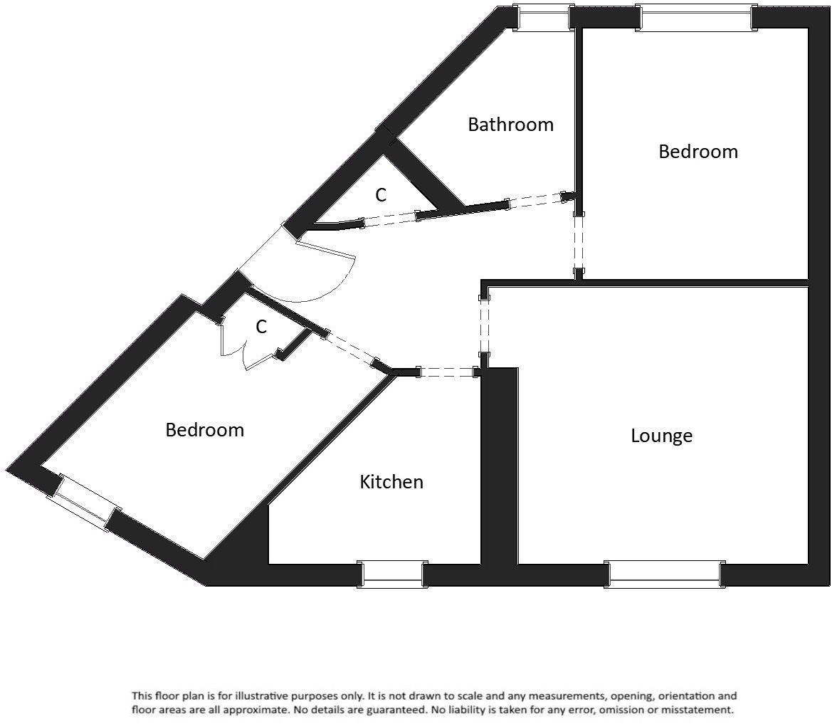 1B Tullideph Street, Dundee,DD2 2PQ floorplan