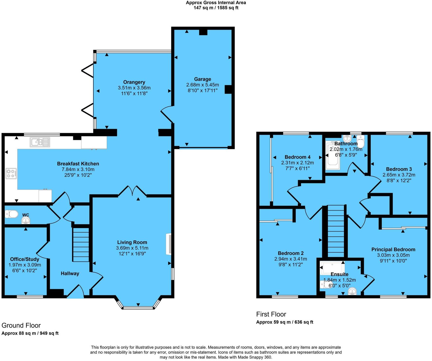 Mons Avenue, Meriden, CV7 floorplan