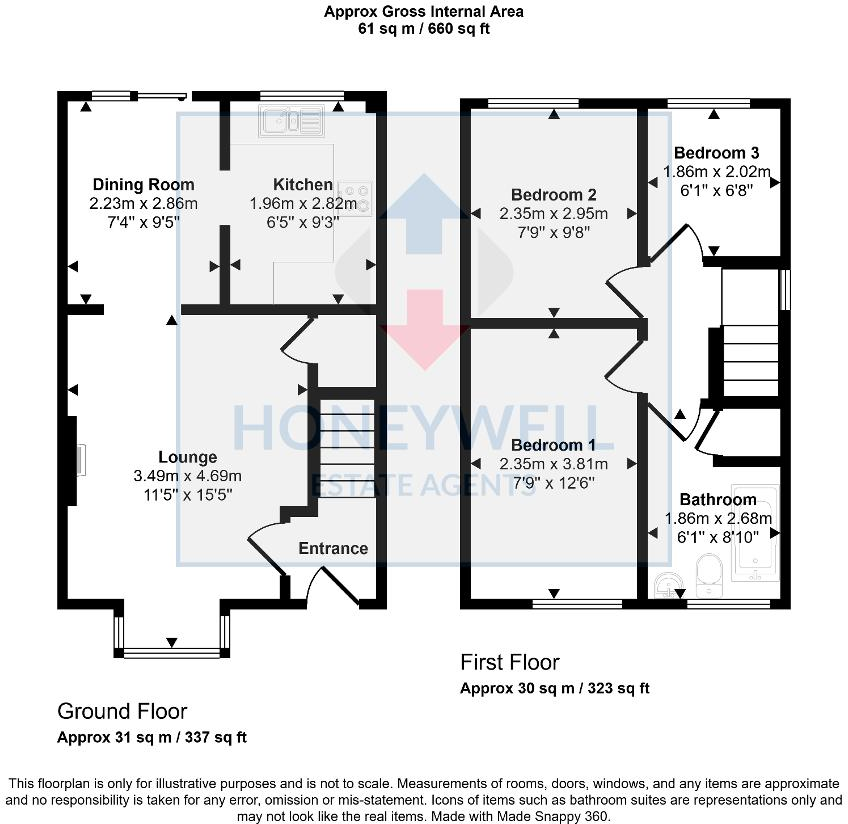 Barn Croft, Clitheroe, BB7 1DY floorplan
