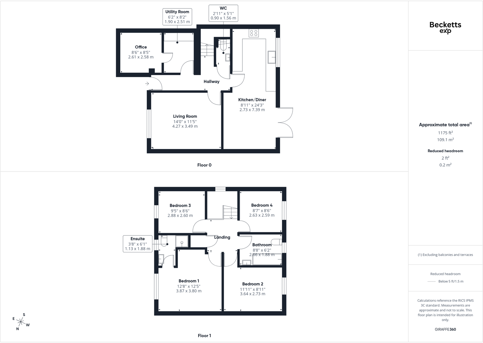 3 Ferrous Way, North Hykeham, Lincoln, LN6 9ZN floorplan
