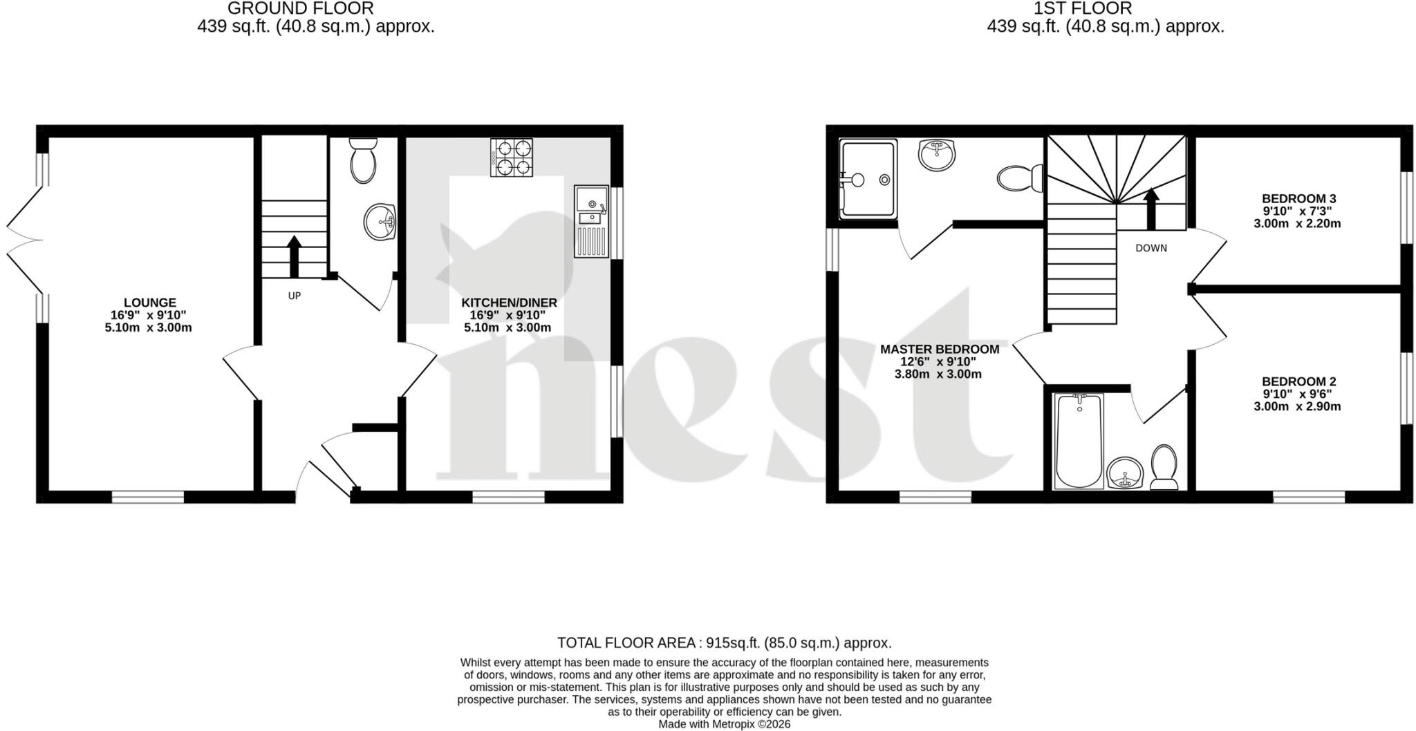 Garnet Rd, Bridgwater floorplan