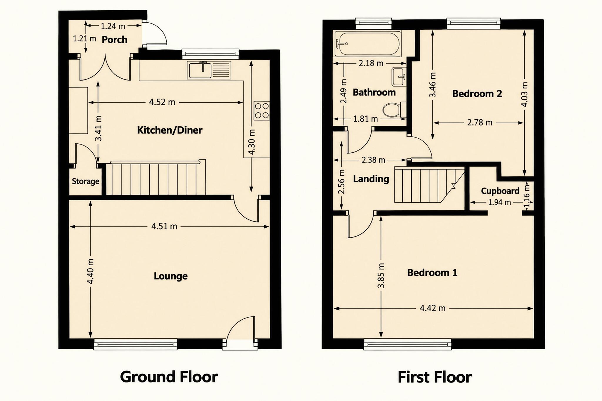 Dewhirst Road, Rochdale floorplan