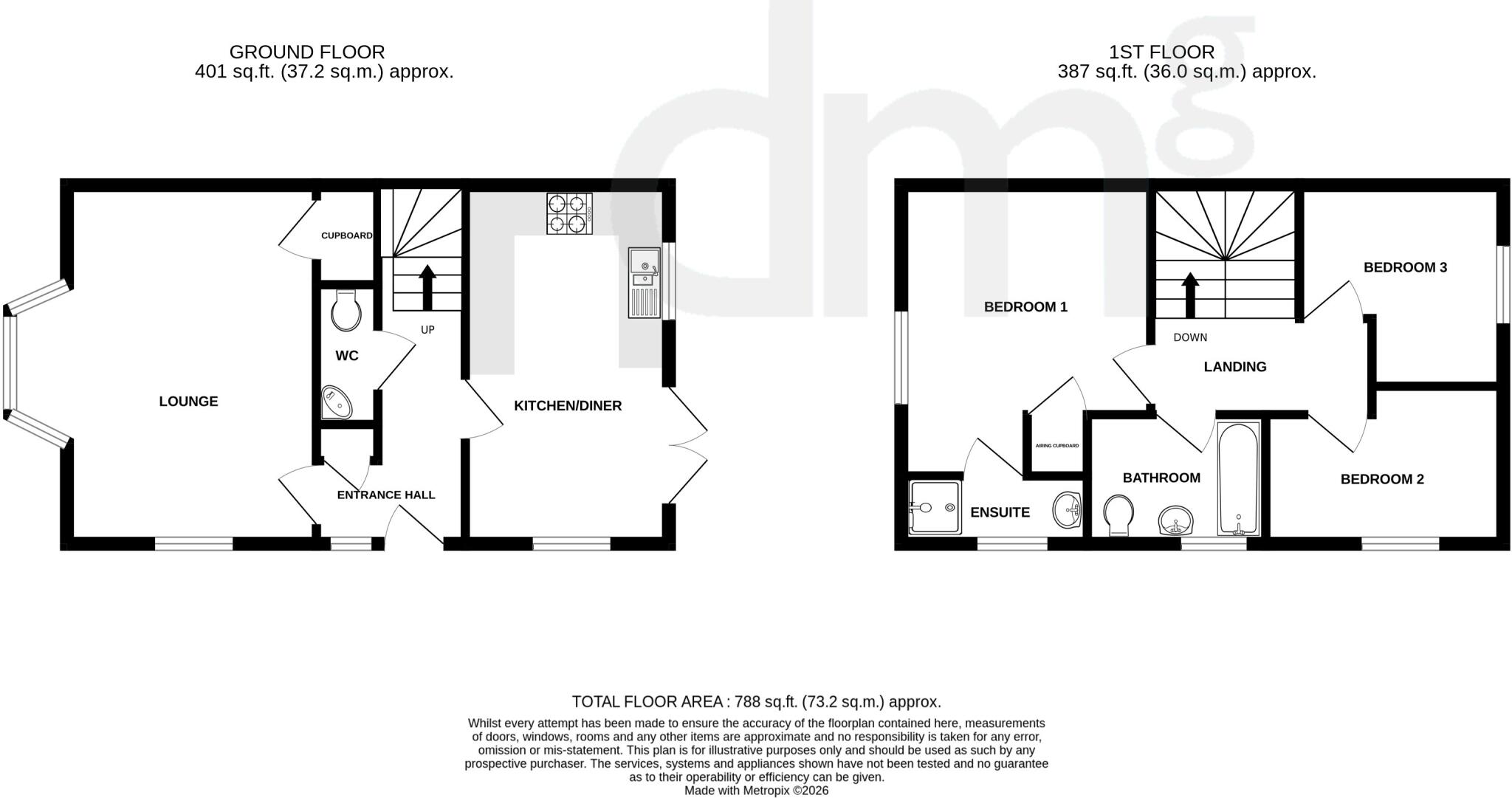 Ketley Close, Tiptree floorplan