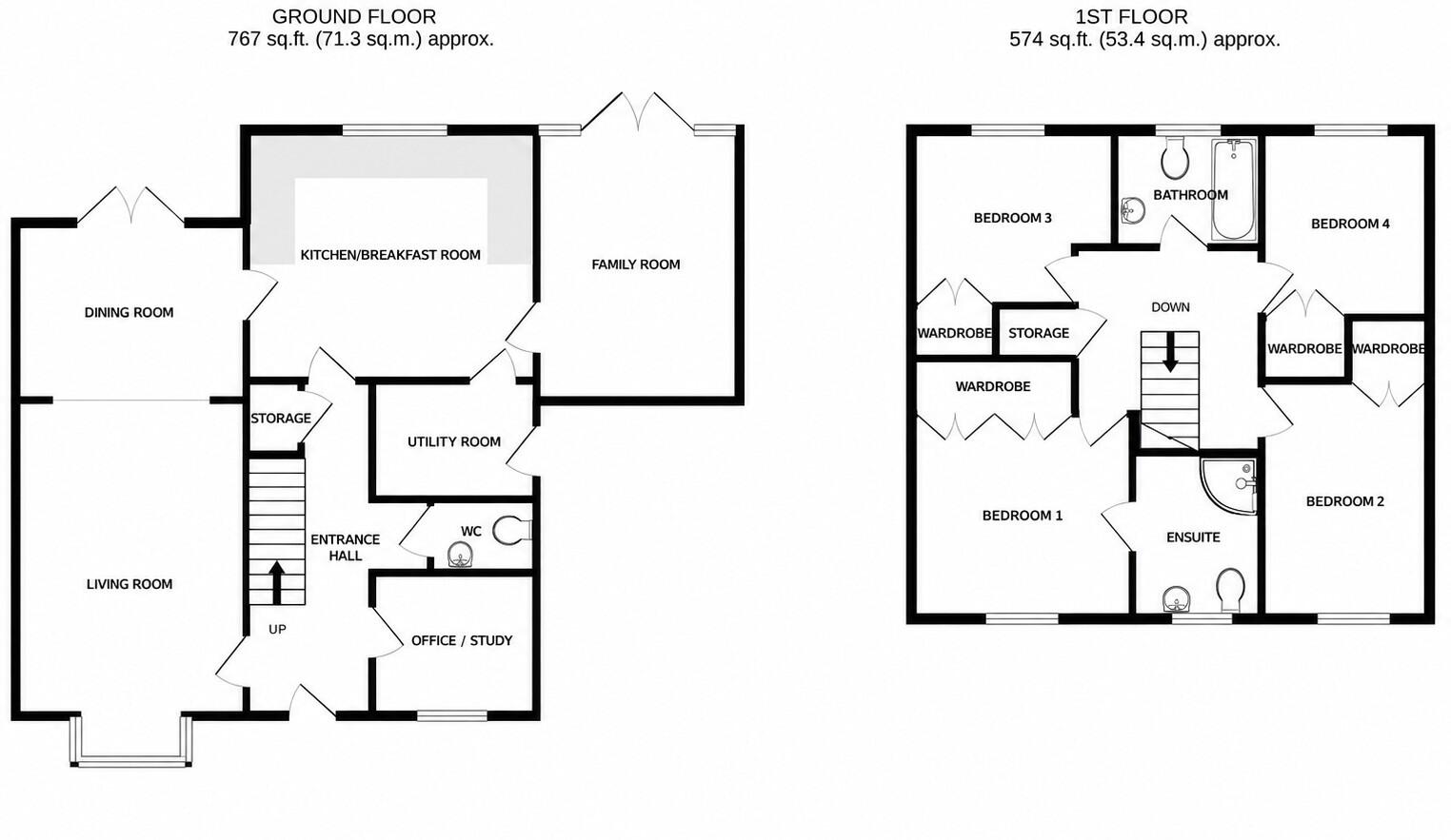 Violet Close, Morton, Bourne, PE10 floorplan