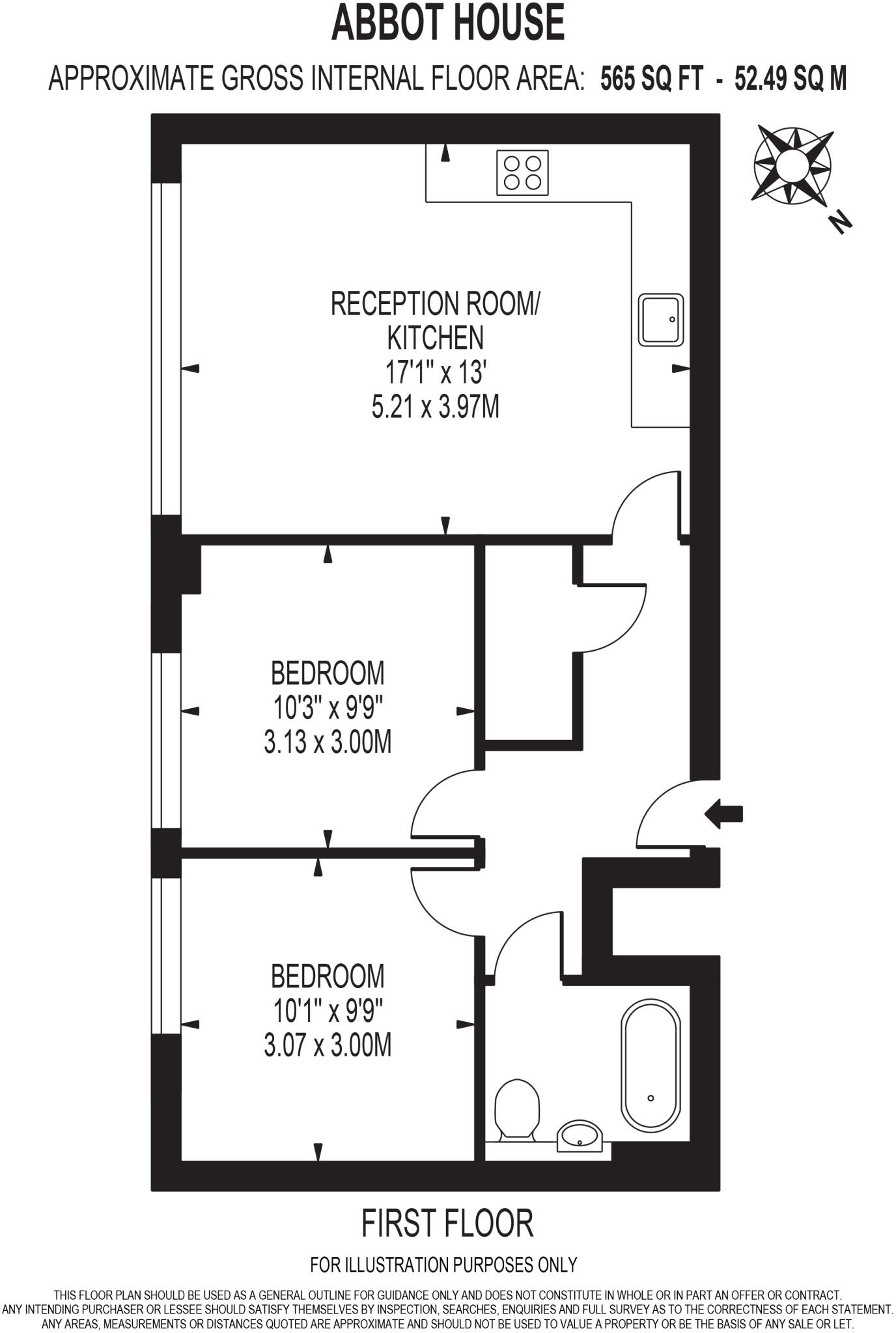 Abbott House, Griffiths Way, St Albans, AL1 floorplan