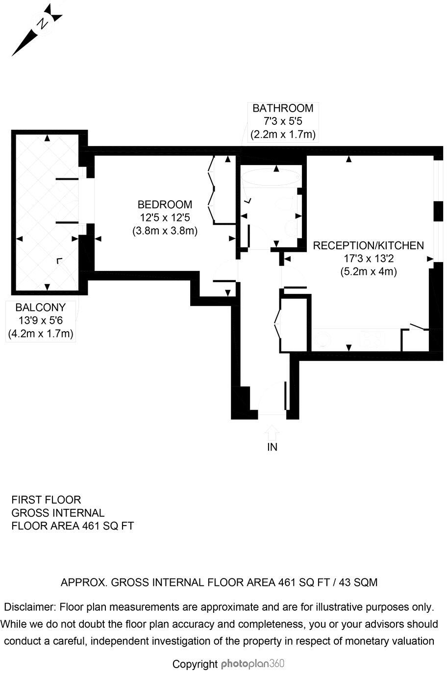 Cuthbert Street Paddington W2 floorplan
