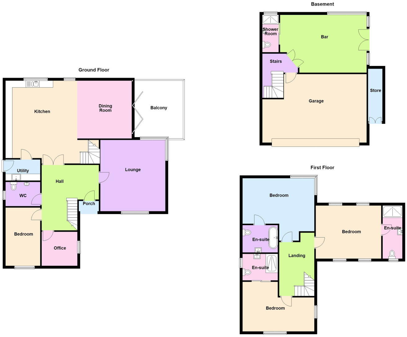 Oaklands Court, Grasscroft, Saddleworth floorplan
