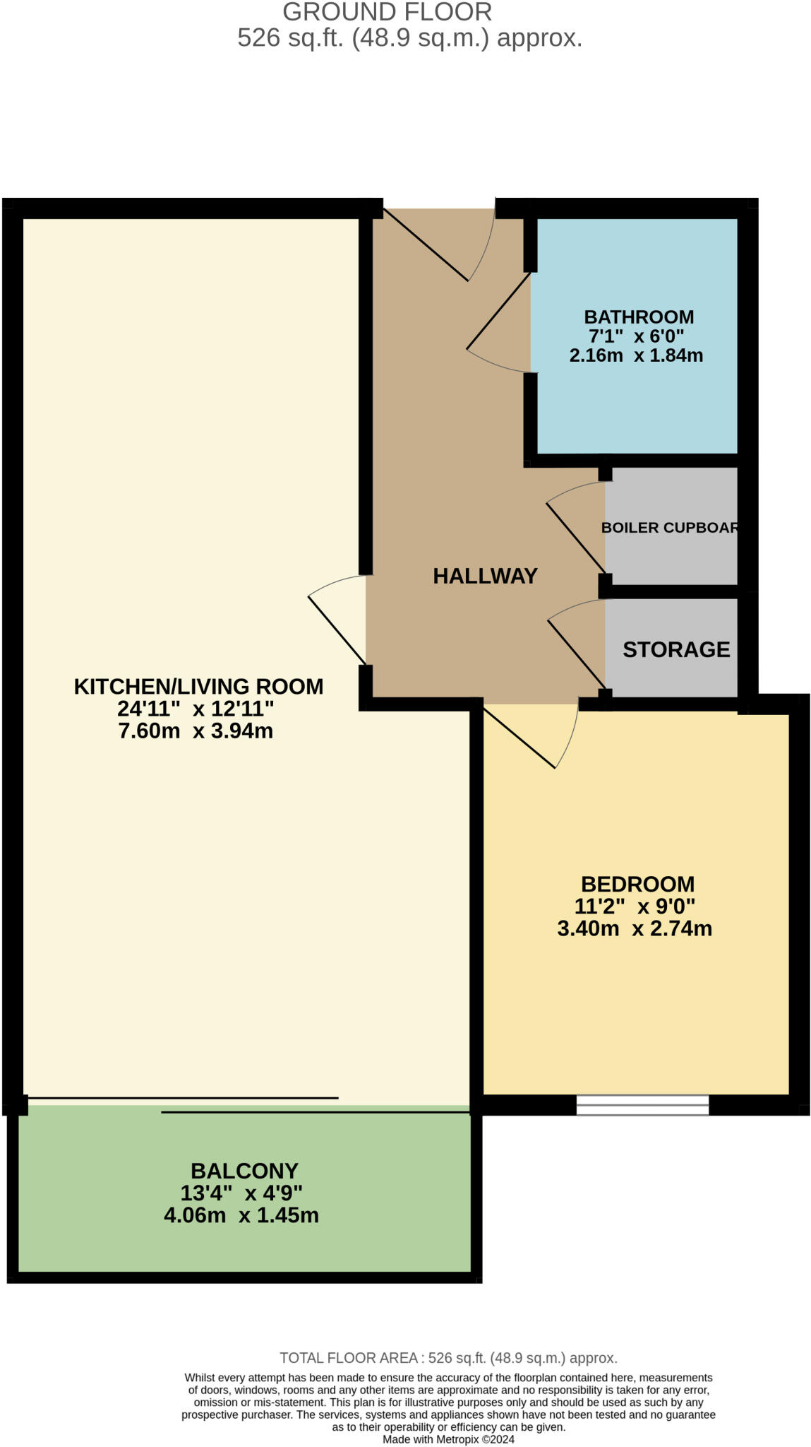 Norton Way, Poole floorplan