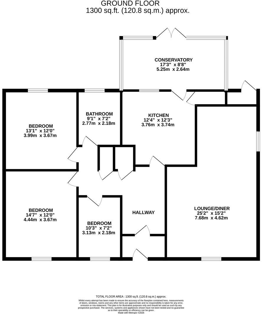 Northampton Road, Kettering floorplan