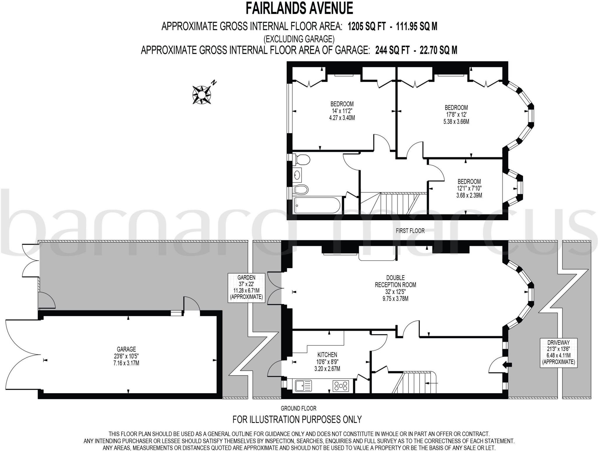 Fairlands Avenue, THORNTON HEATH floorplan