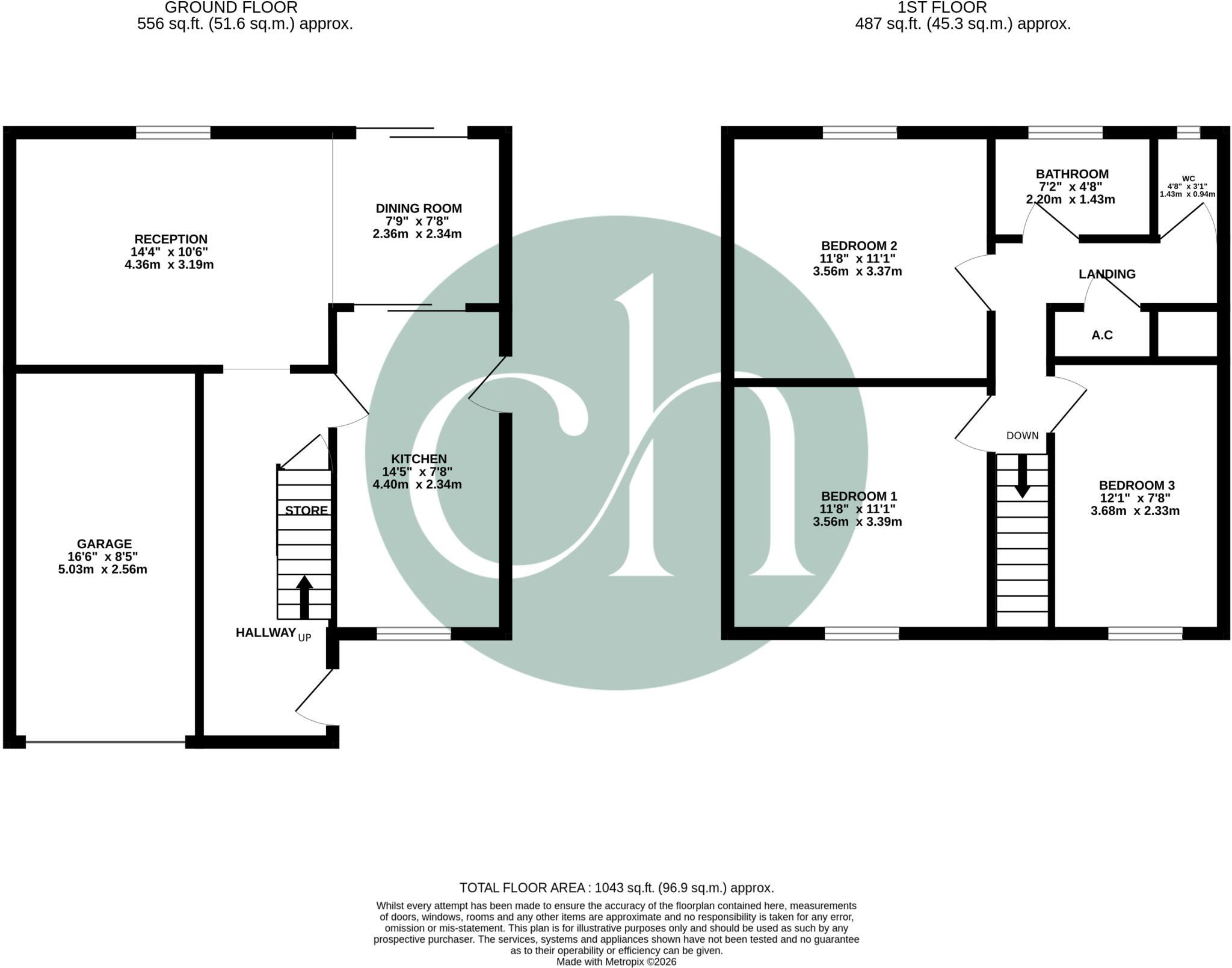 Bevisland, Eldene, East Swindon, SN3 floorplan