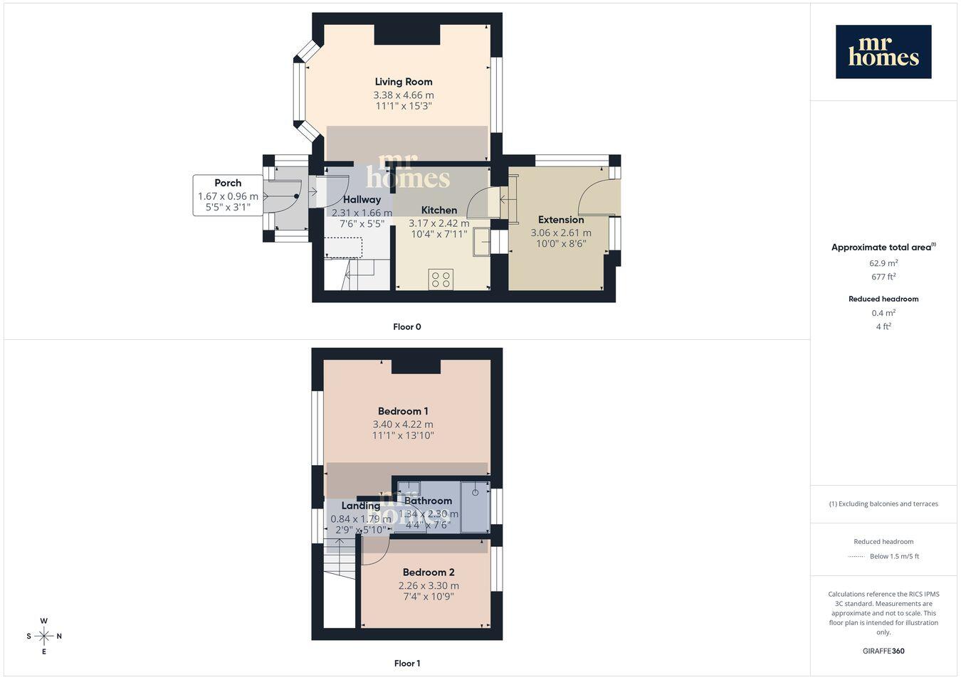 Caerwent Road, Ely, Cardiff, CF5 floorplan