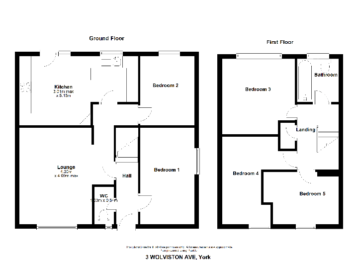 Wolviston Avenue, York floorplan