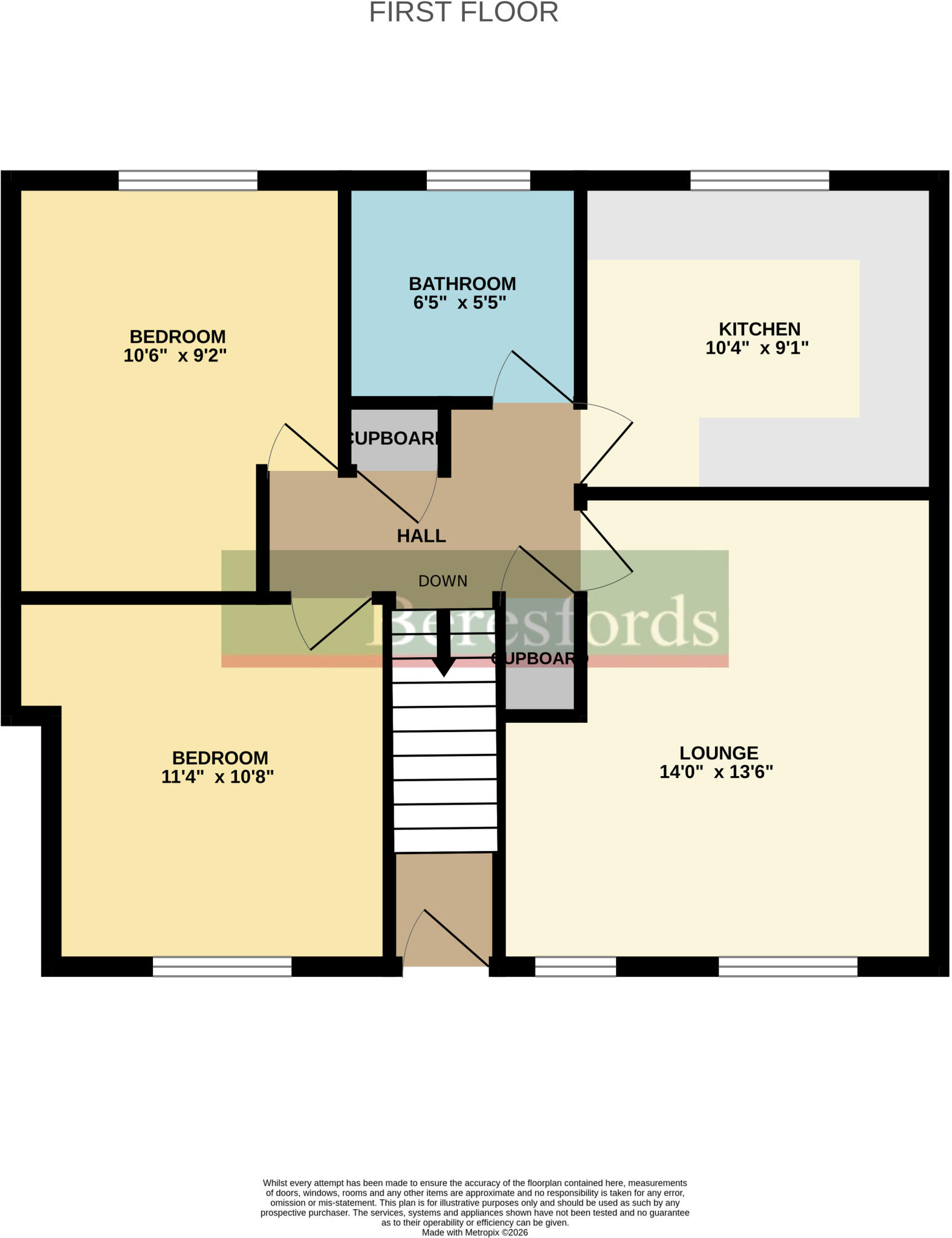 Beech Avenue, Brentwood, CM13 floorplan