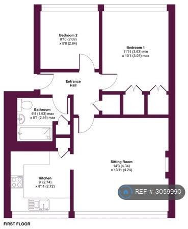 St Martins Court, Bath, BA2 floorplan