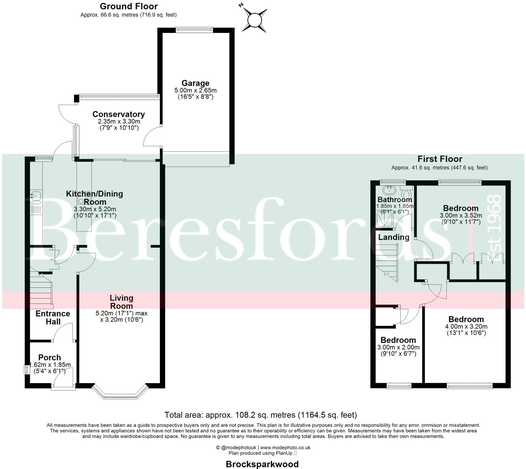 Brocksparkwood, Brentwood, CM13 floorplan