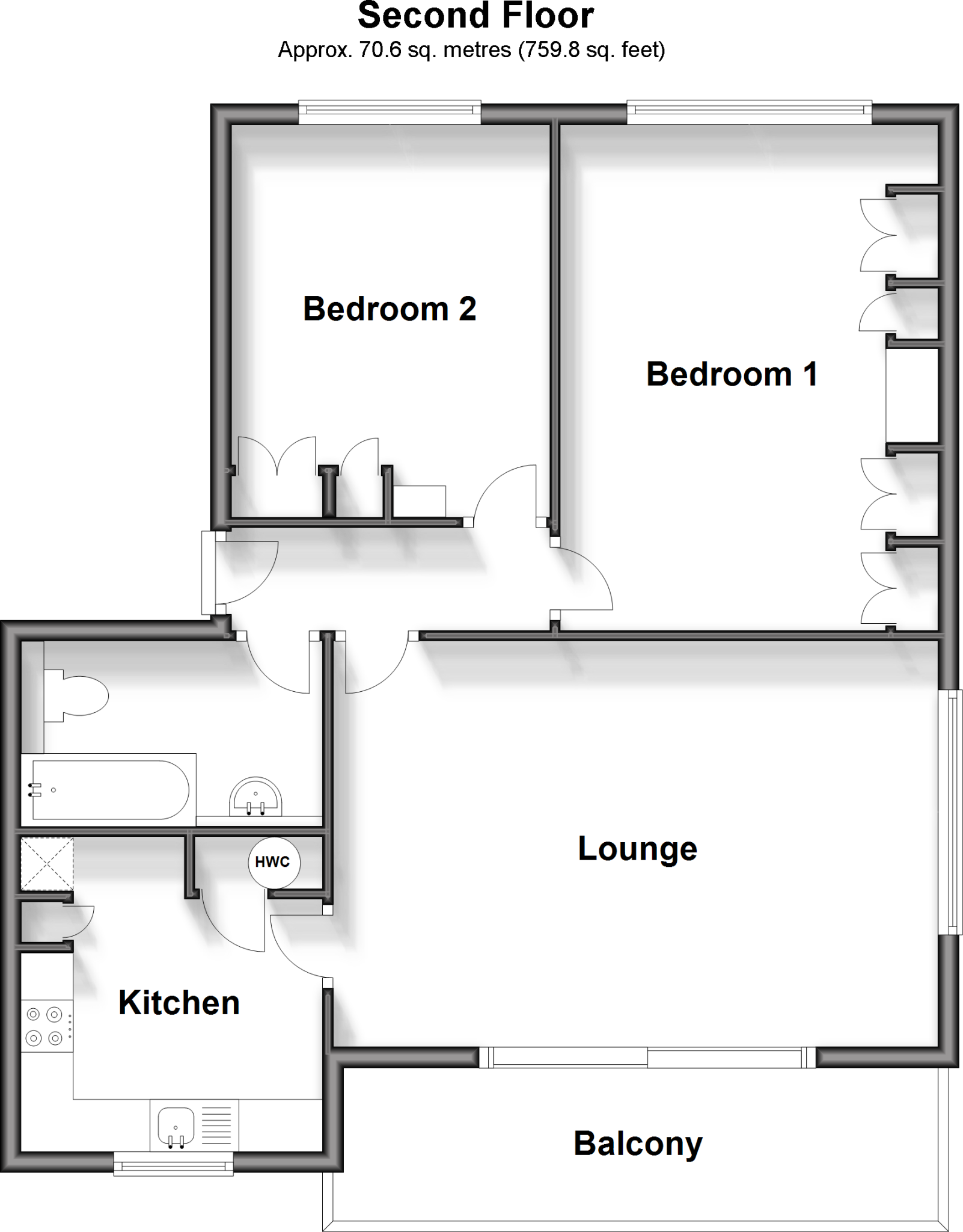 The Parade, Birchington, Kent floorplan